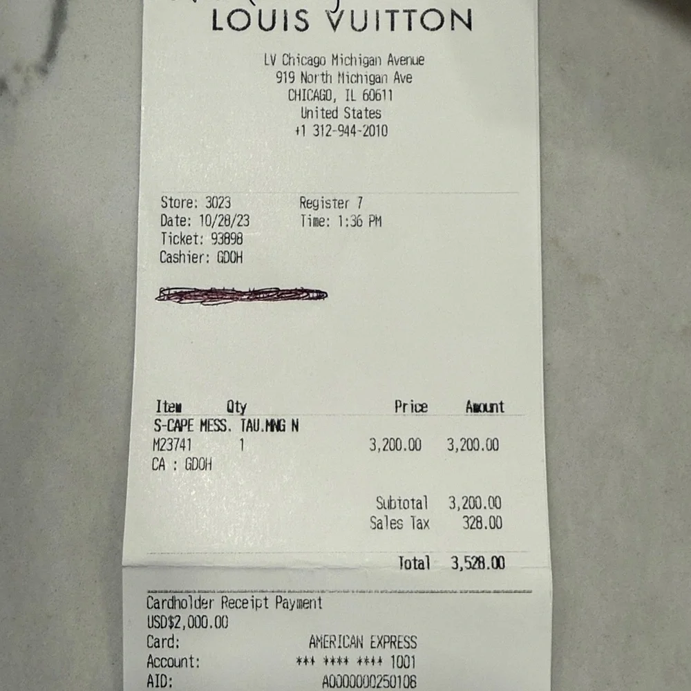 Louis Vuitton Black Leather S Cape Messenger Taurillon Shoulder Bag